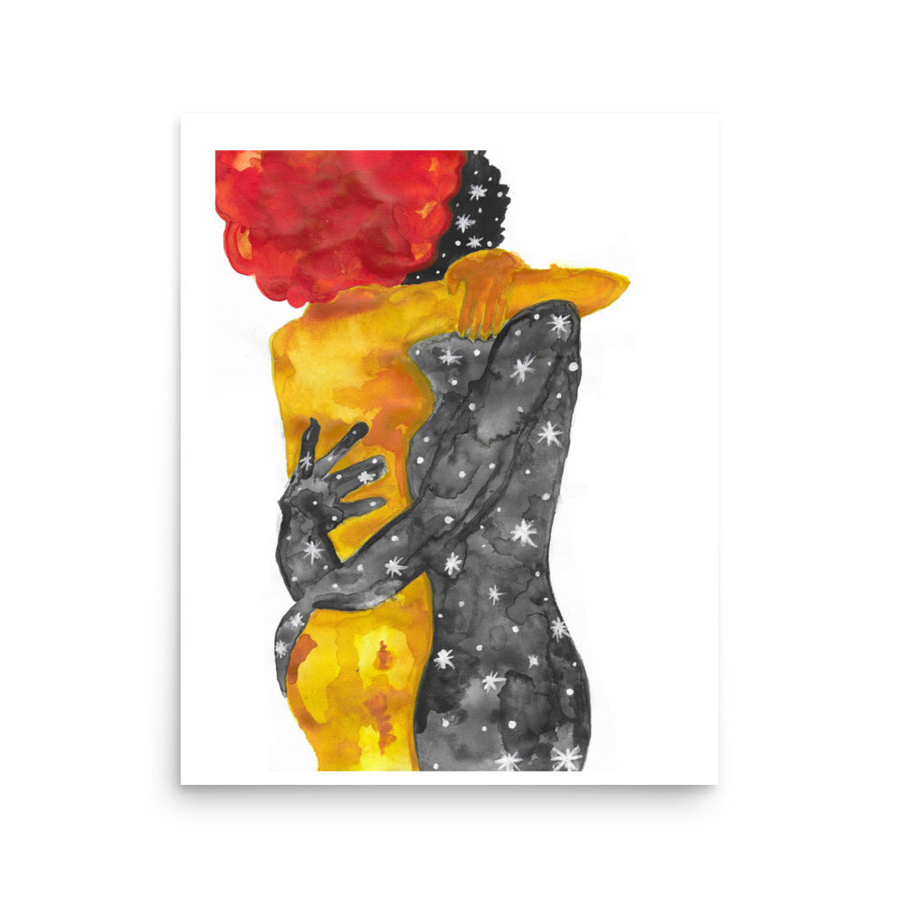 'The Sun And The Universe' Print