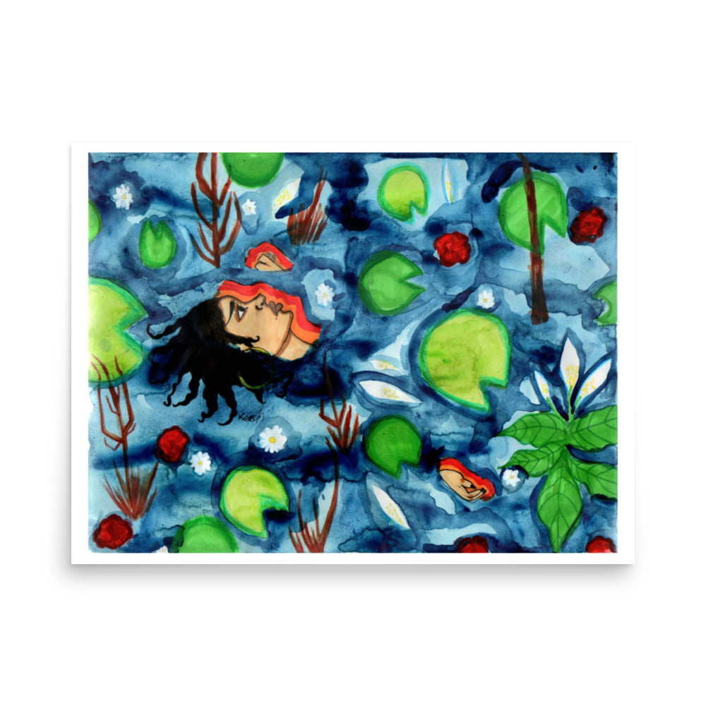 'Flow With It' Print