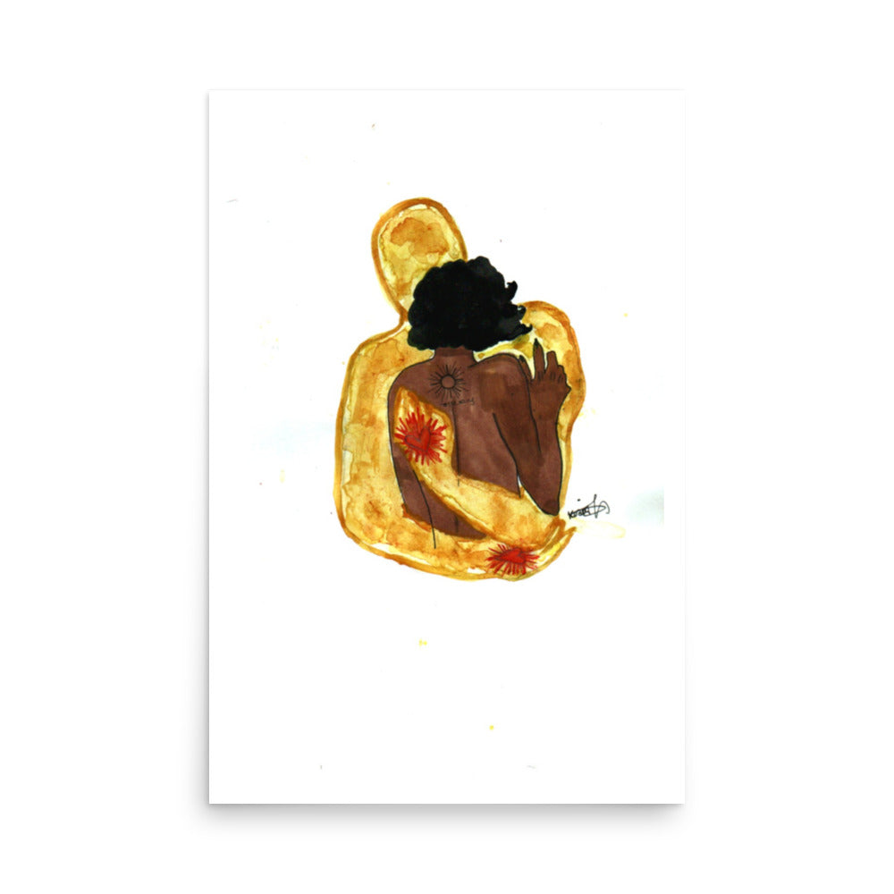 'Divine Embrace' Print