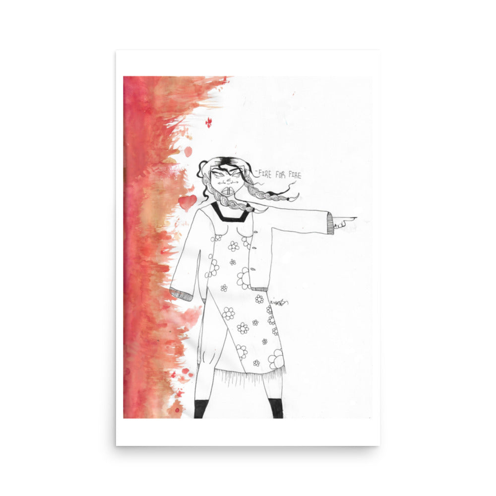 'Fire For Fire' Poster