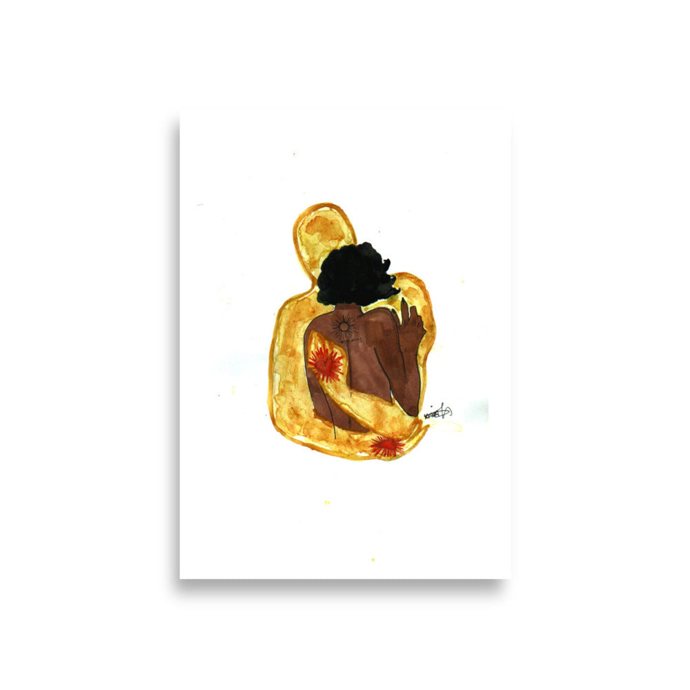 'Divine Embrace' Print