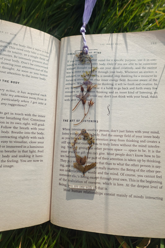 'Wildflower' Resin Bookmark