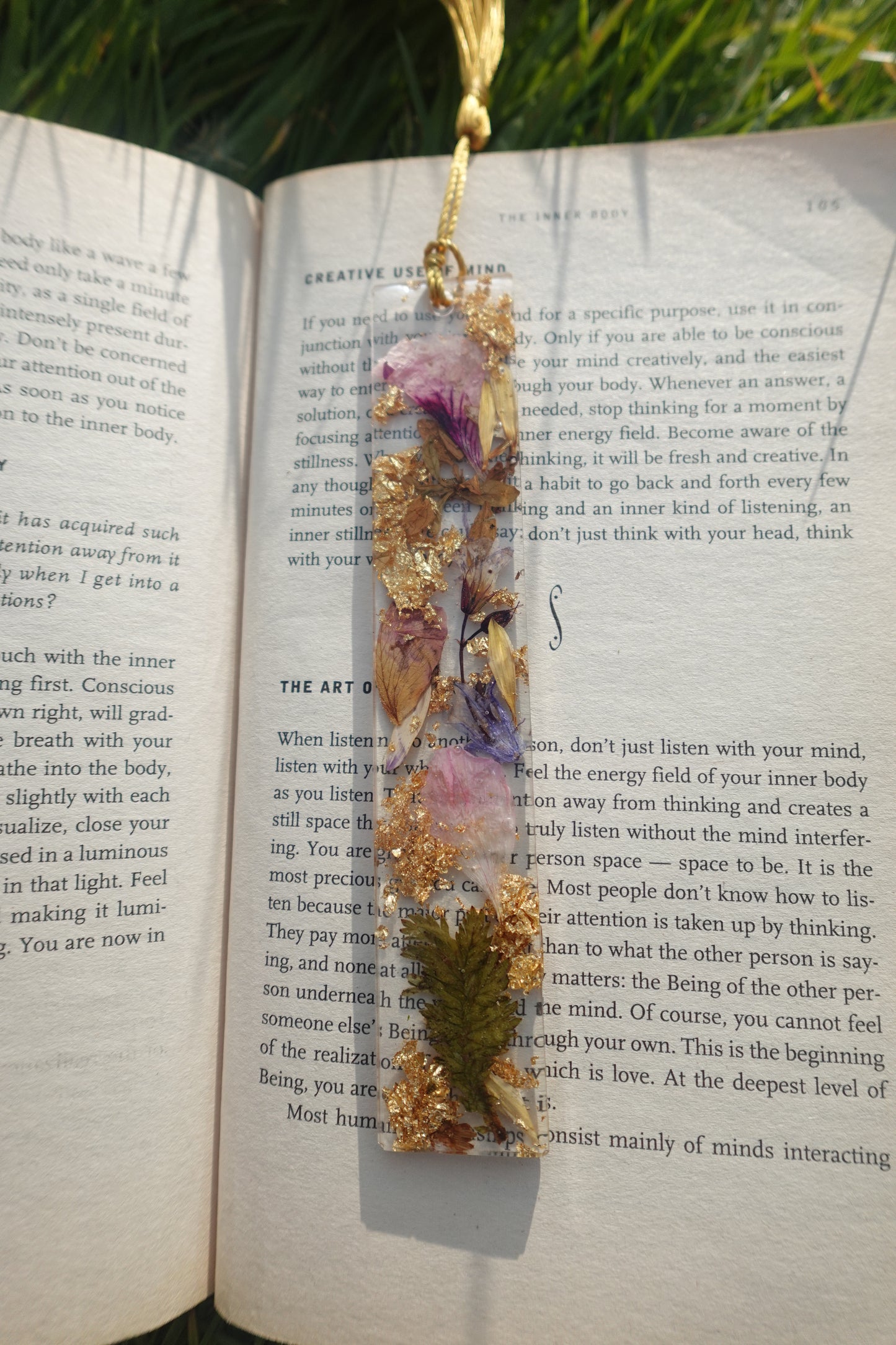 'Candyfloss' Resin Bookmark