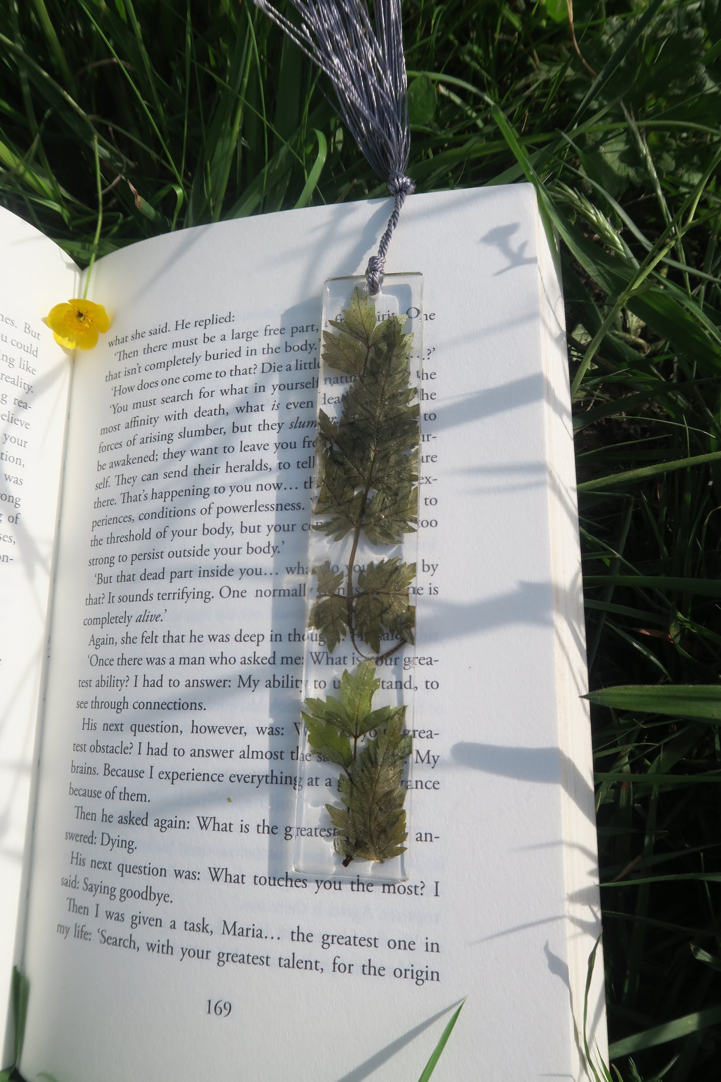 'Foliage' Resin Bookmark