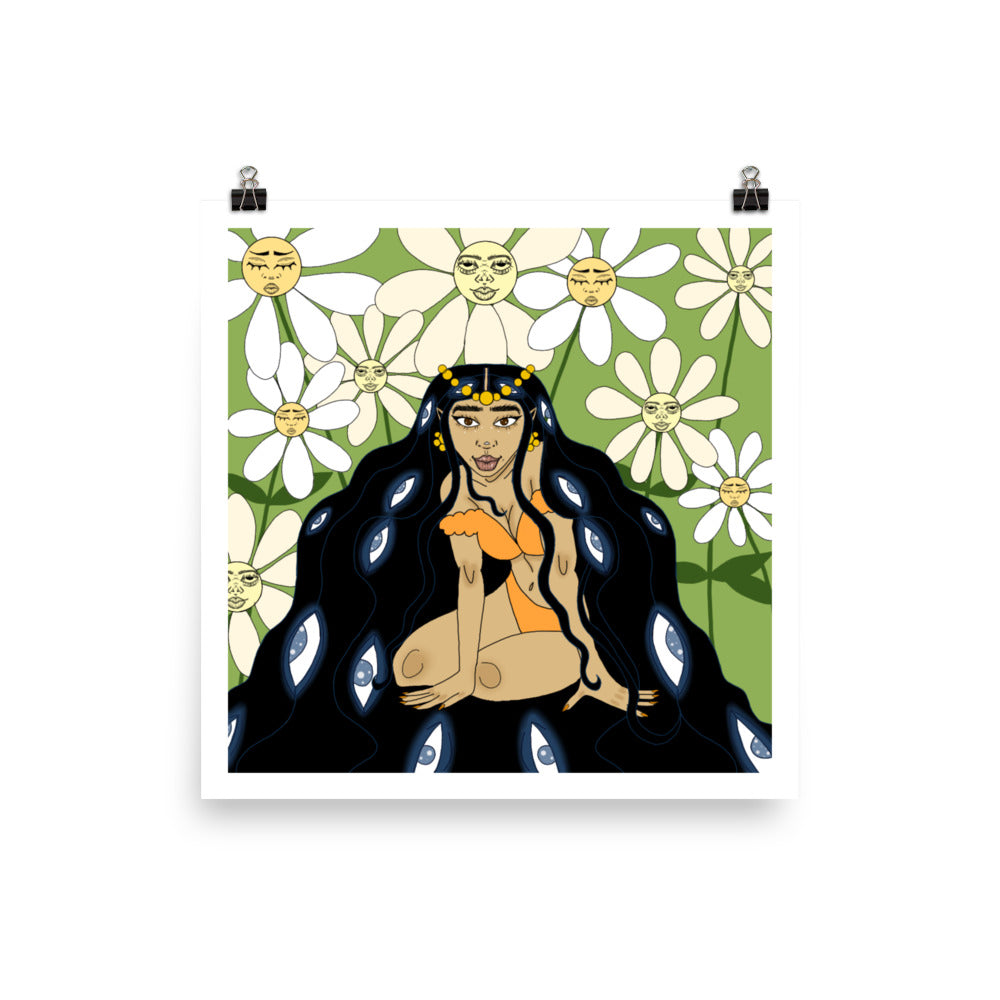 'I Talk To The Flowers' Print