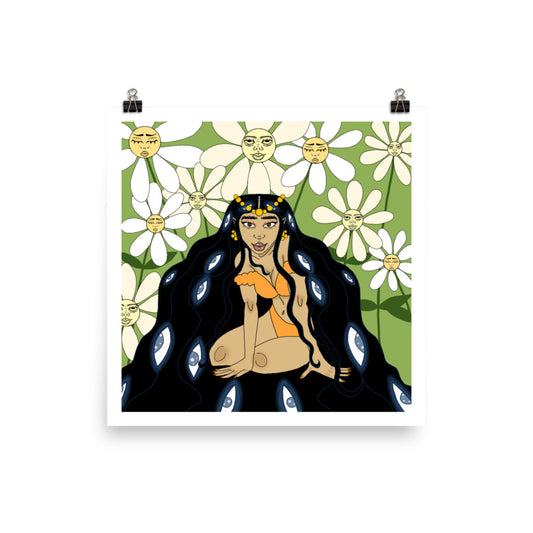 'I Talk To The Flowers' Print