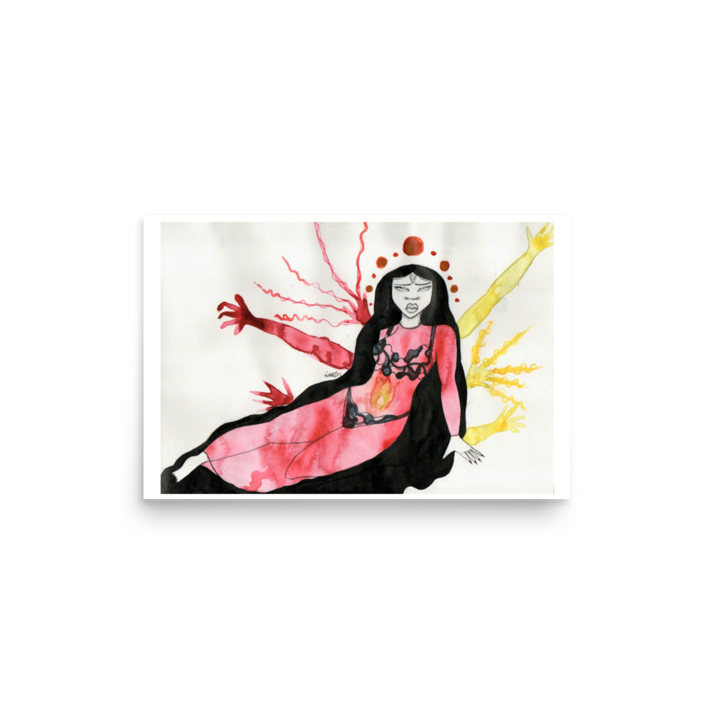 'Grasping' Print