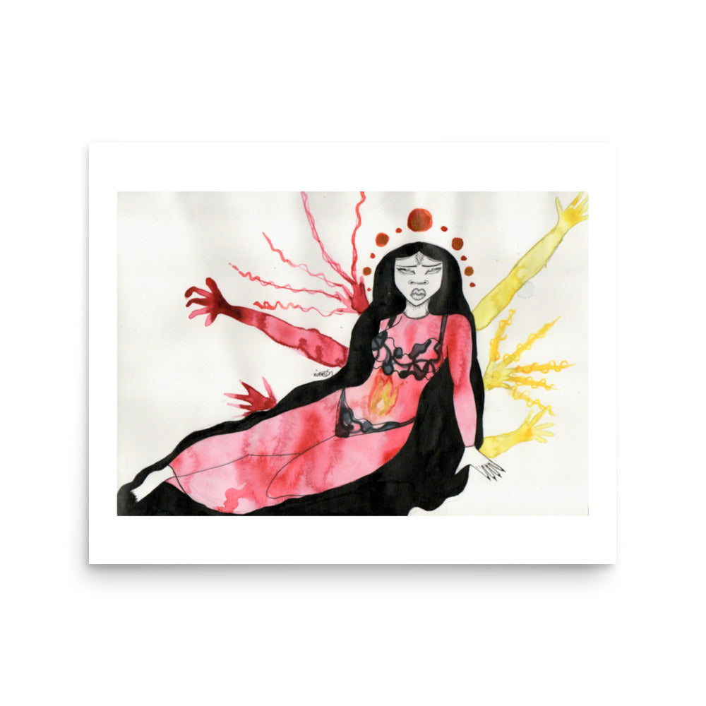 'Grasping' Print