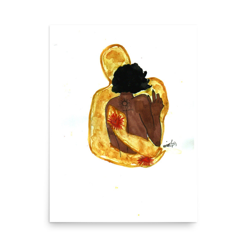 'Divine Embrace' Print