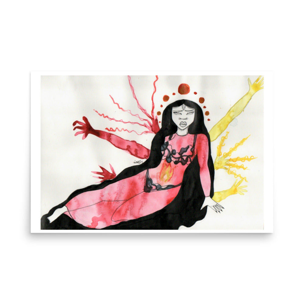 'Grasping' Print