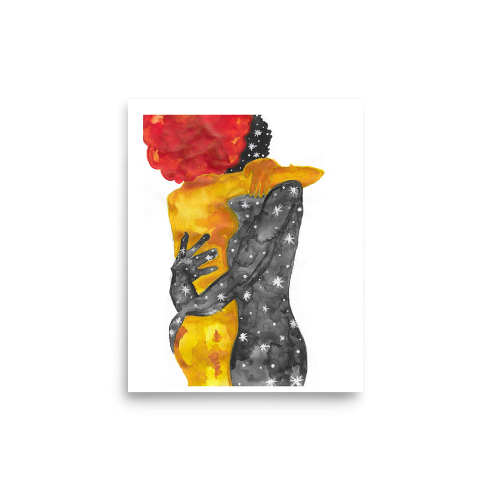 'The Sun And The Universe' Print