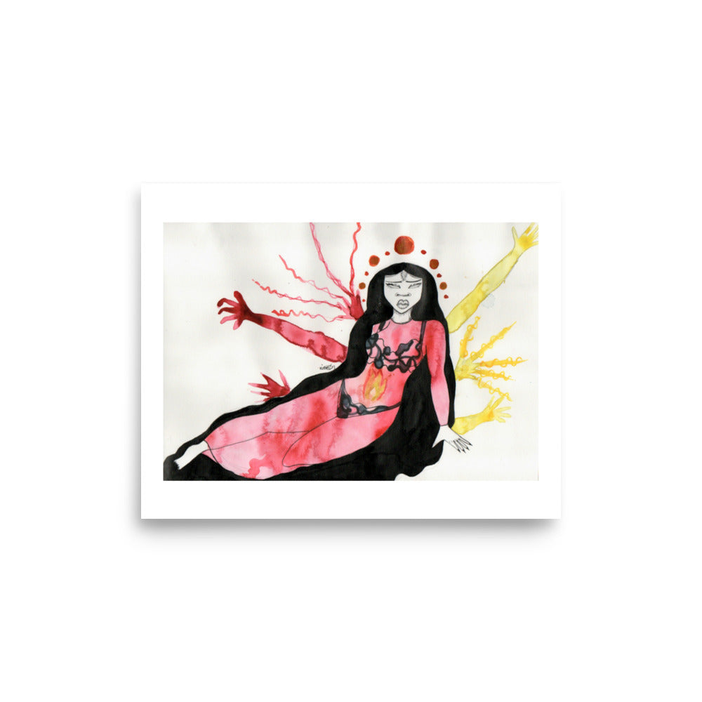 'Grasping' Print