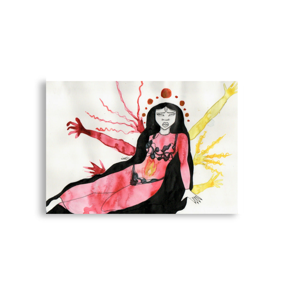 'Grasping' Print
