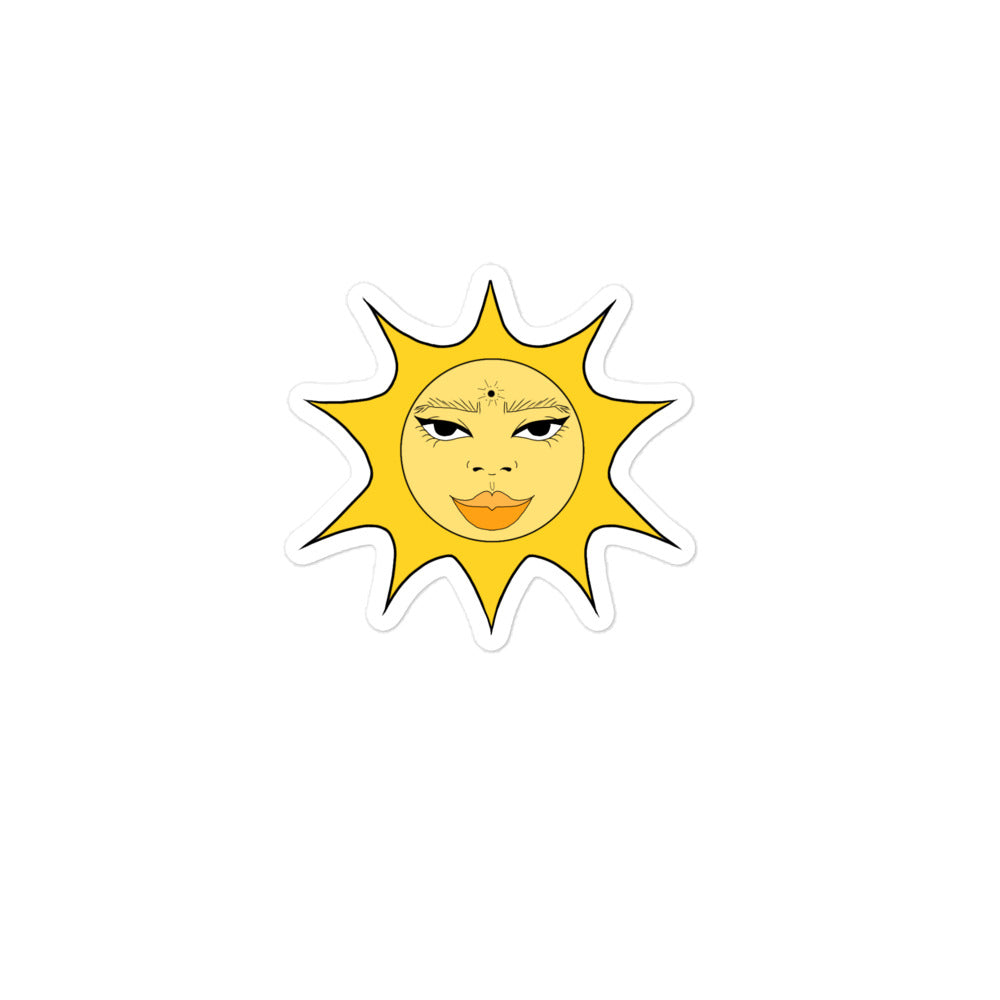 'Sun' Bubble-free stickers