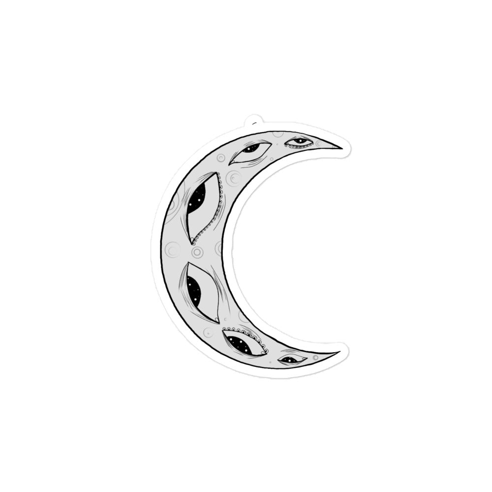 'Moon' Bubble-free stickers