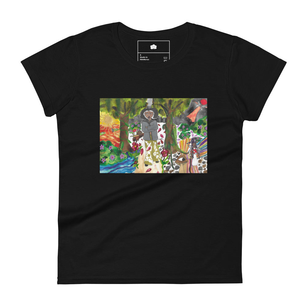 'Lucid dream' Women's short sleeve t-shirt