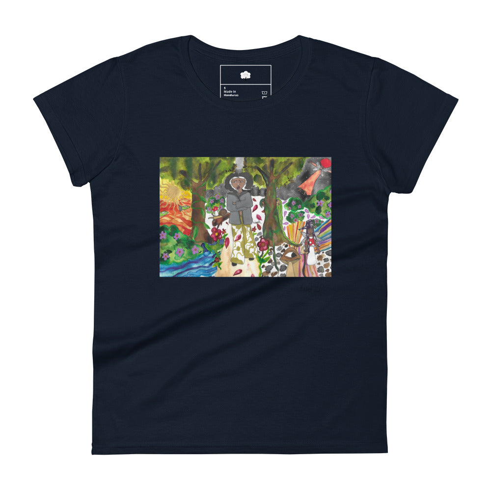 'Lucid dream' Women's short sleeve t-shirt