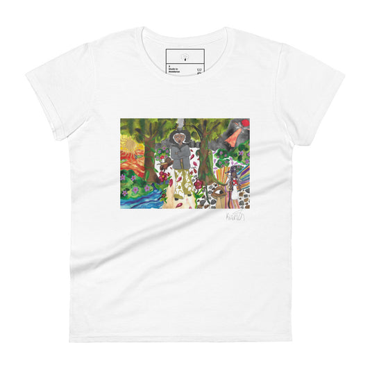 'Lucid dream' Women's short sleeve t-shirt
