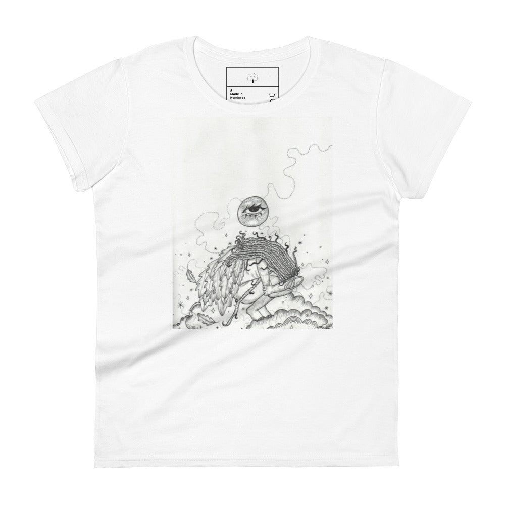 'Closed Wings' Women's short sleeve t-shirt