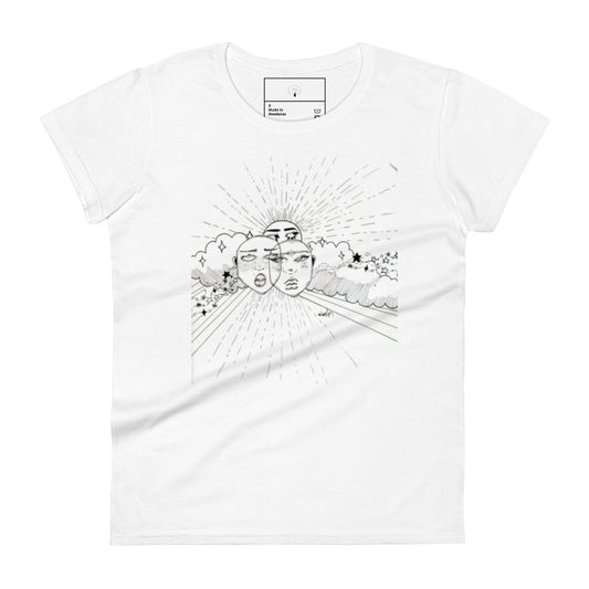 'Celestial' Women's short sleeve t-shirt